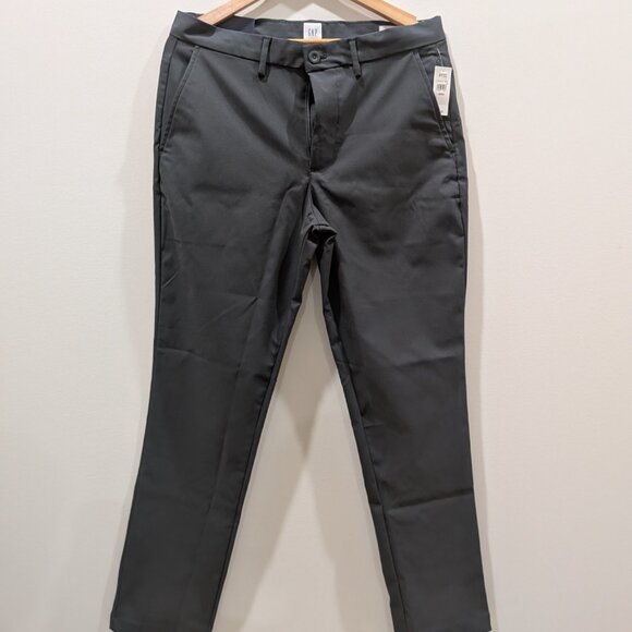 'NWT' GAP-Gap flex Slim Tech Pants-32x32 - Picture 2 of 9